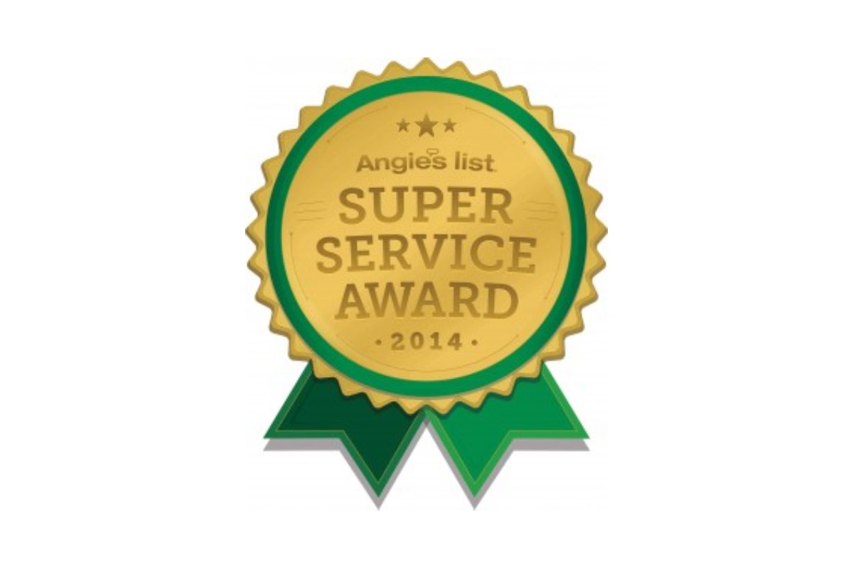 We’ve Won a 2014 Angie’s List Super Service Award