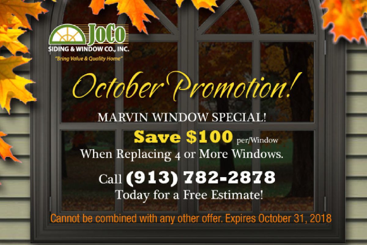 October Promotion: Marvin Integrity Windows