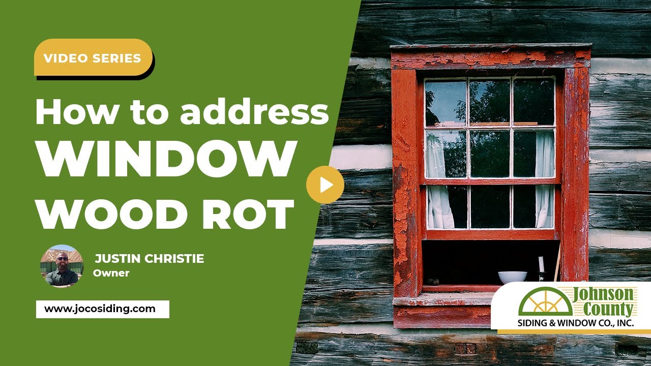 How do you Address Window Wood Rot in the Replacement Process?