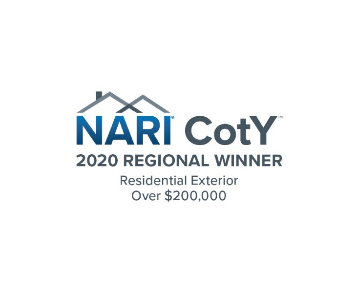 NARI Regional CotY (Contractor of the Year) Joco Siding Award