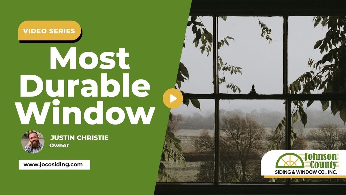 most durable window f frame material